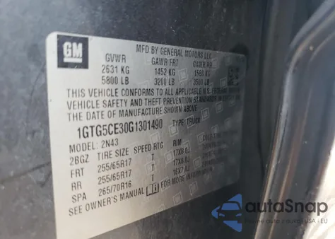 1GTG5CE30G1301490